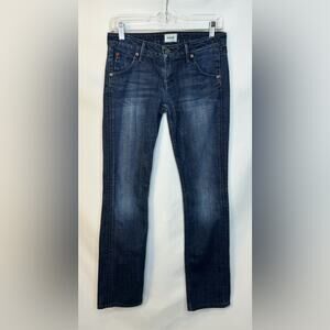 Hudson Womens Carly Straight Jeans Size 26 Stretch Comfy Flattering Premium